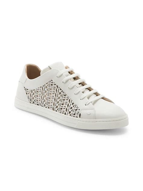 Fendi Vitellow Laser Cut Low